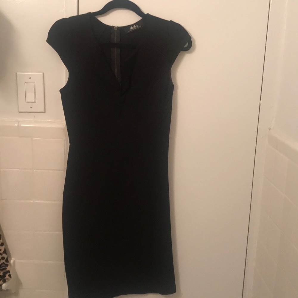 Midi, zipper back, bodycon